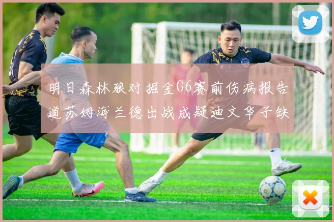 明日森林狼对掘金G6赛前伤病报告道苏姆海兰德出战成疑迪文华子缺阵
